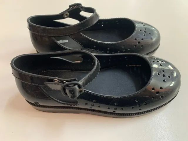 Sapatilha Melissa + Pochete - Feminino - Preto - Tam. 28 - Seminovo - Foto 2