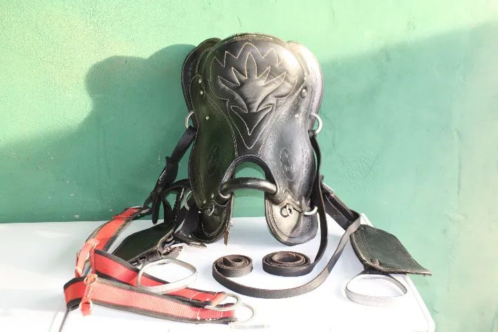 sela austaliana completa de couro legitimo 100%  - Foto 2