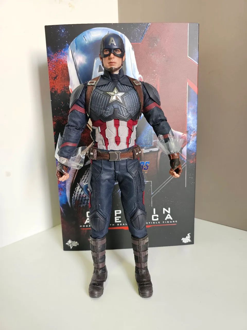 Capitão América Endgame - Figura de ação da Hot Toysde Ação Hot Toys - Foto 4