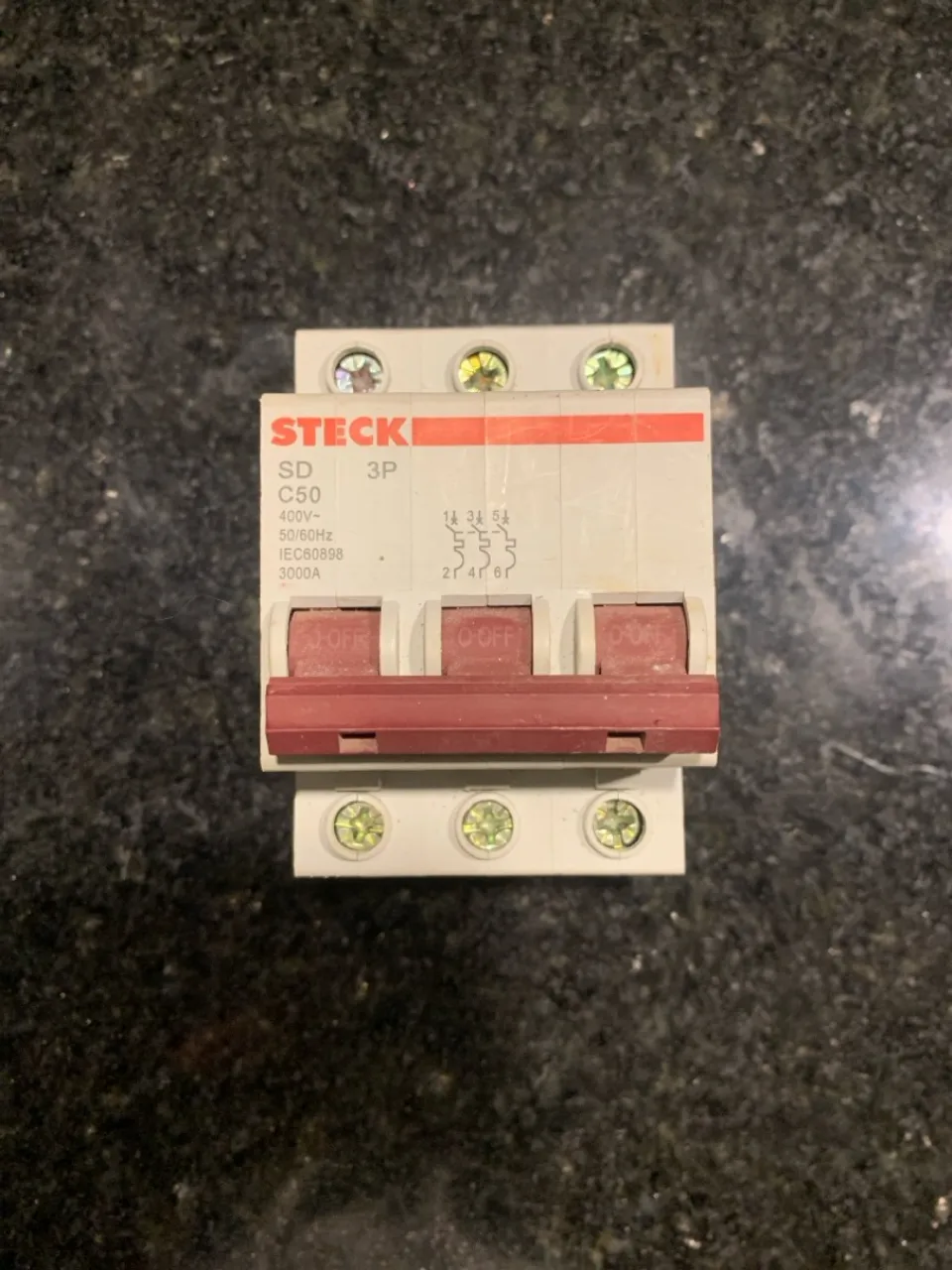 Disjuntor Steck SD C50 3P 3000A