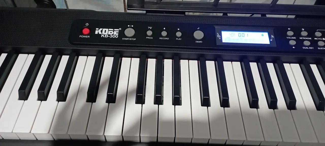Teclado KOBE KB-300 - teclas sensíveis  - Foto 3