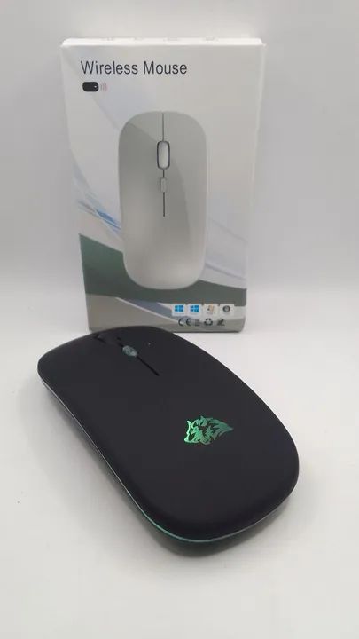 Mouse Sem Fio - Design Moderno e Confortável