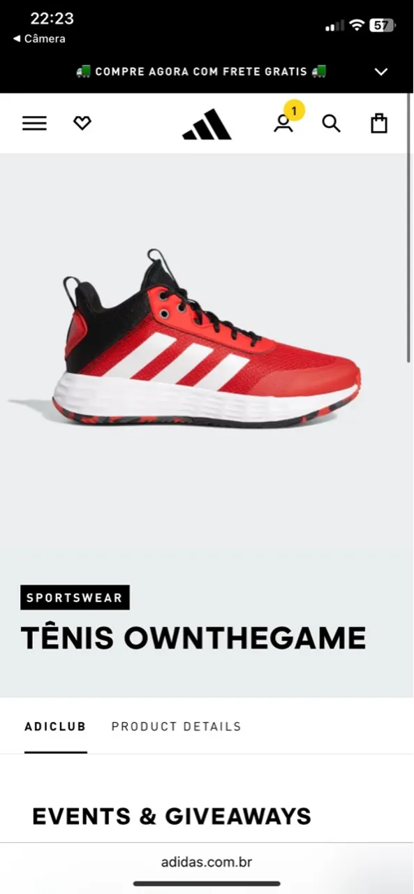 Tênis Adidas 42 - OwnTheGame - Esportivo e Confortável