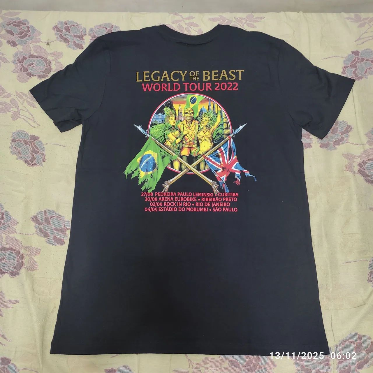 Iron Maiden - Camiseta oficial (M) - Foto 2