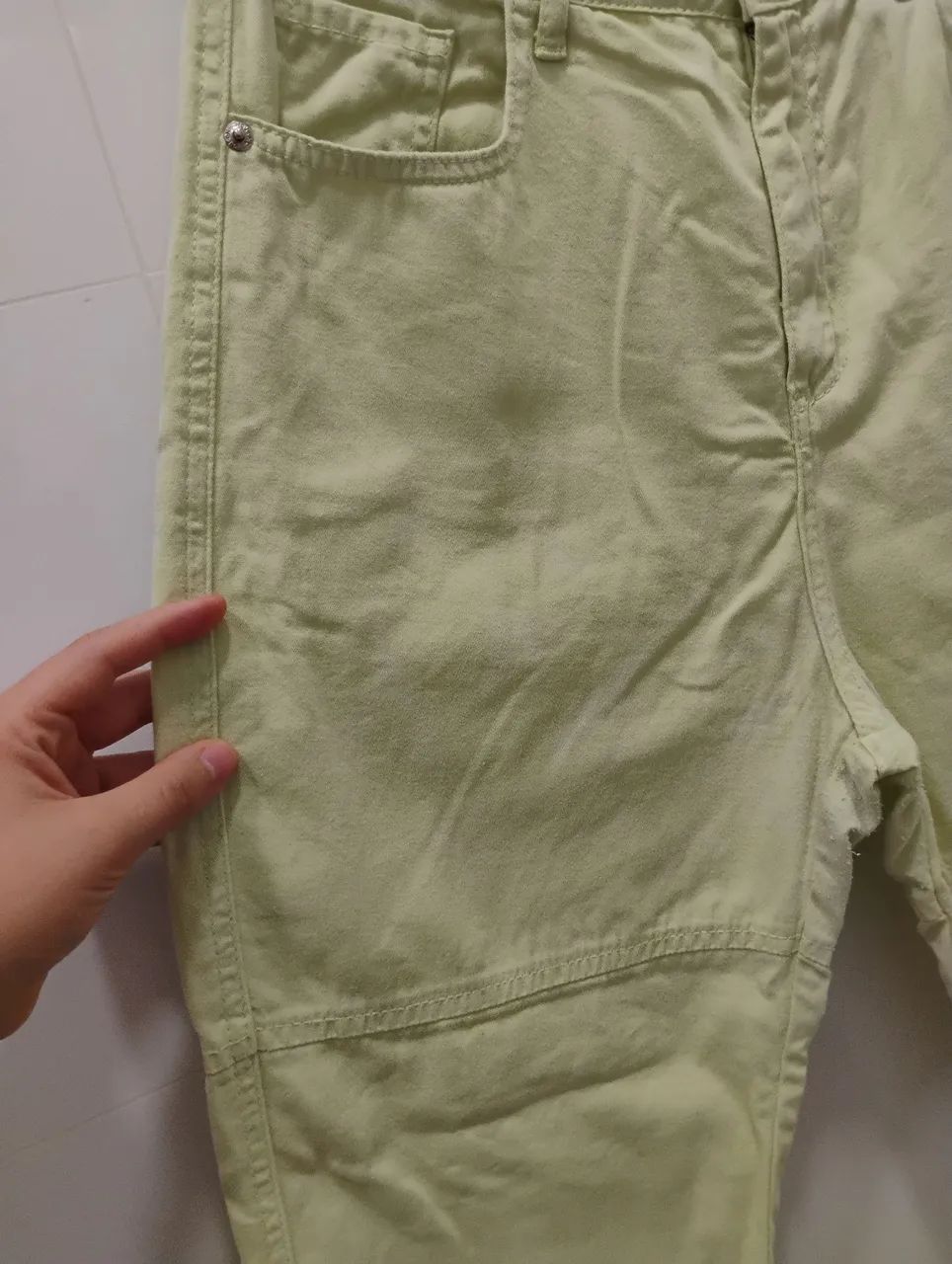 Calça cargo jogger verde pistache Youcom - Foto 5