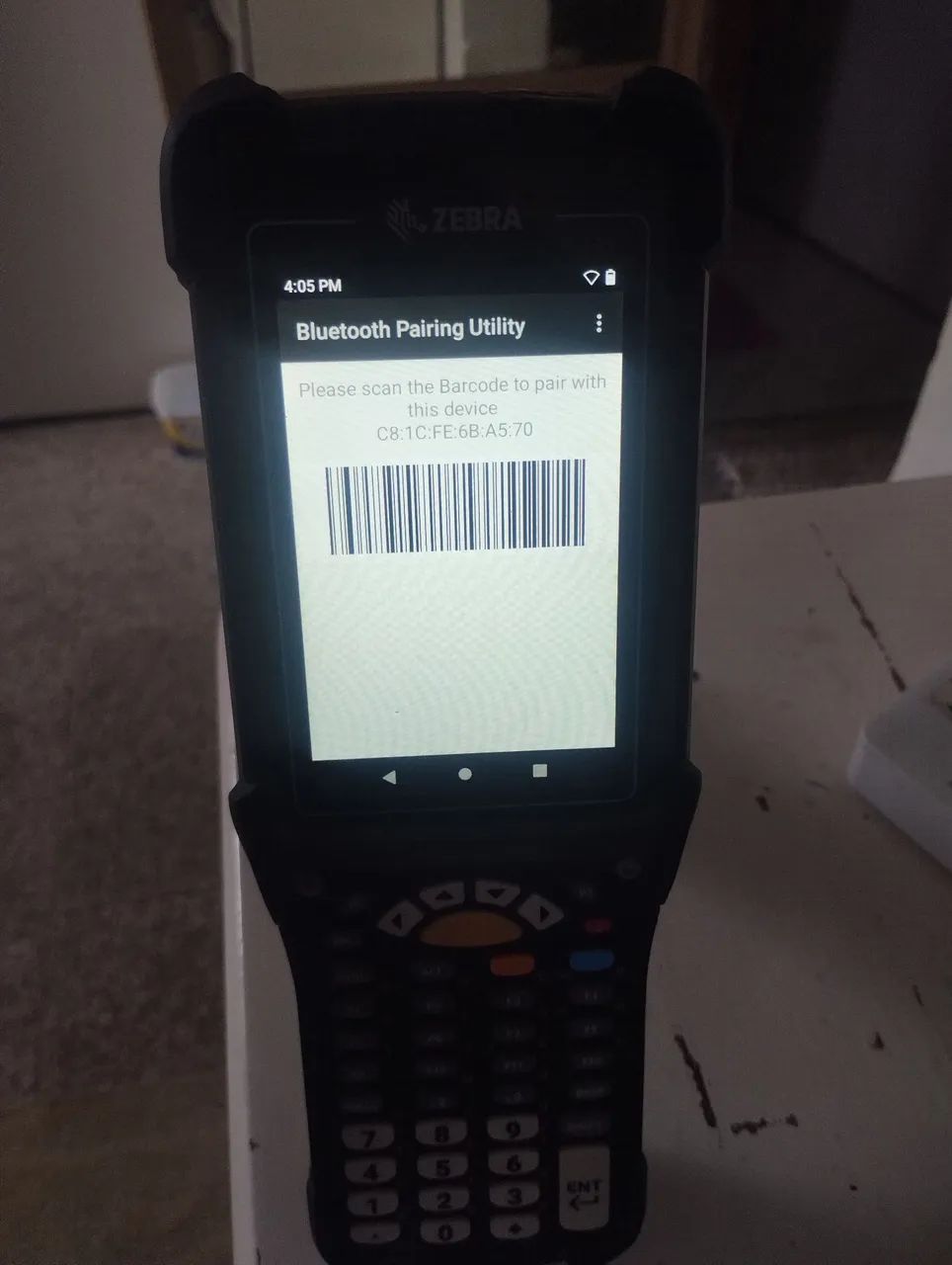 Coletor zebra Mc93 top sem uso torro  - Foto 6