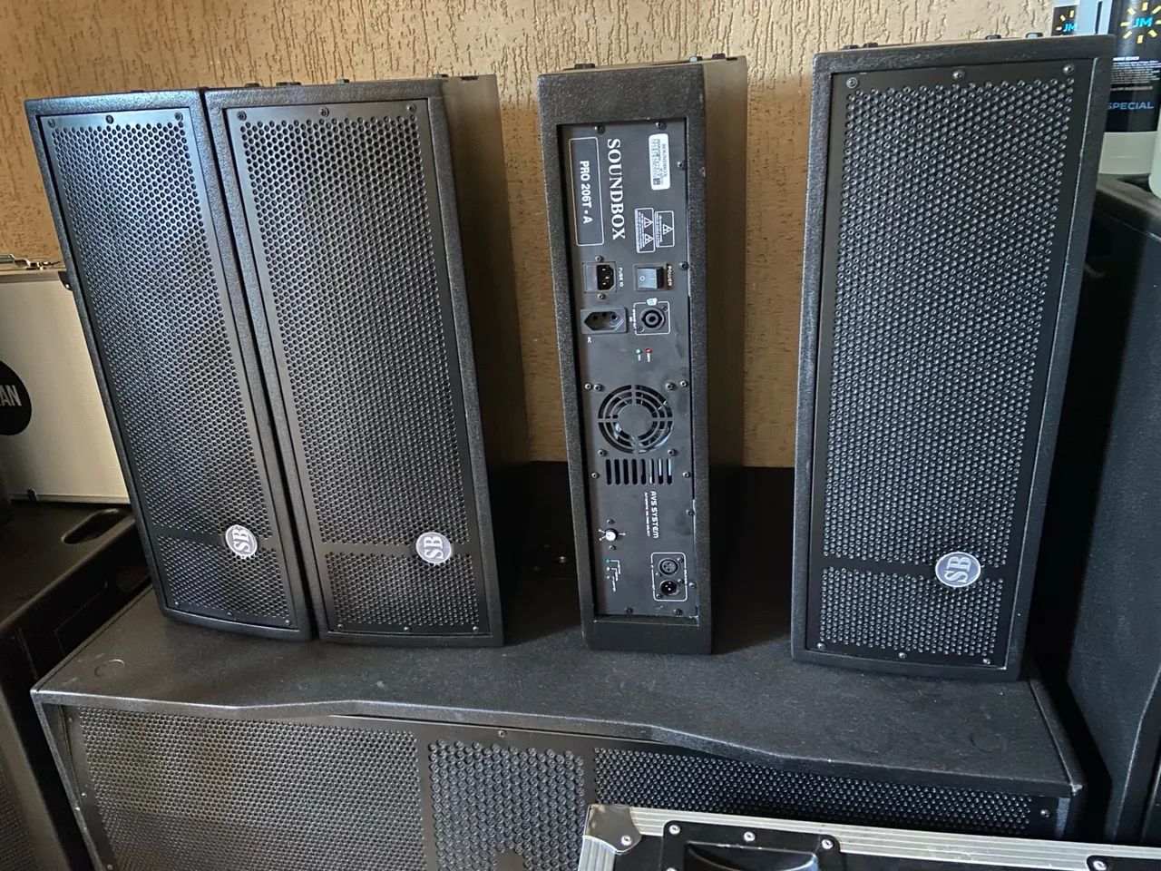 LINE ARRAY 2x6'' e 1 TI - PRO 206T - SOUNDBOX - Foto 3