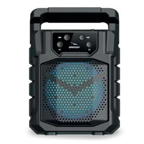 Caixa de Som Bluetooth Portátil Rádio FM/USB GRASEP