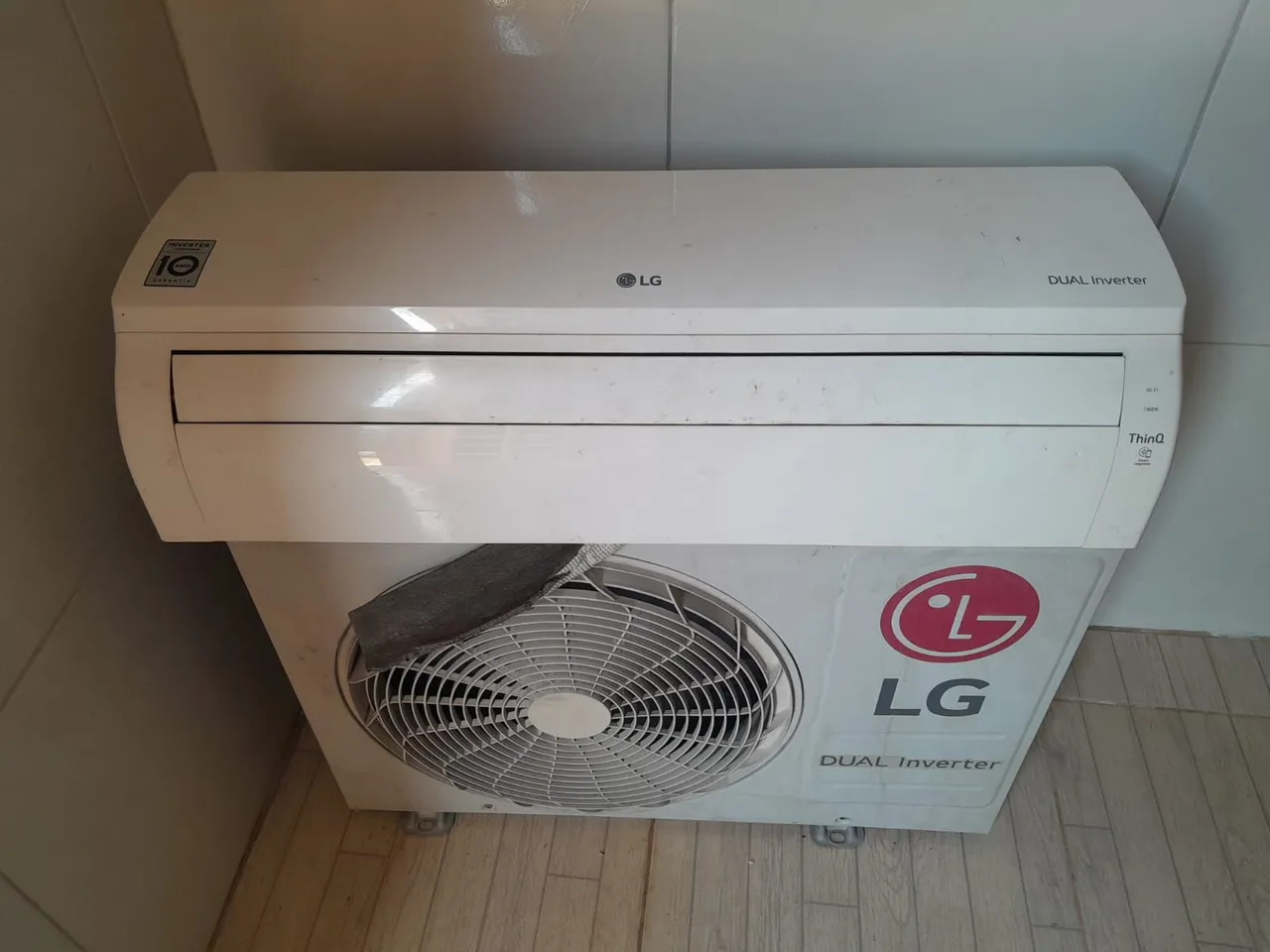 Ar Condicionado Split LG Dual Inverter instalado