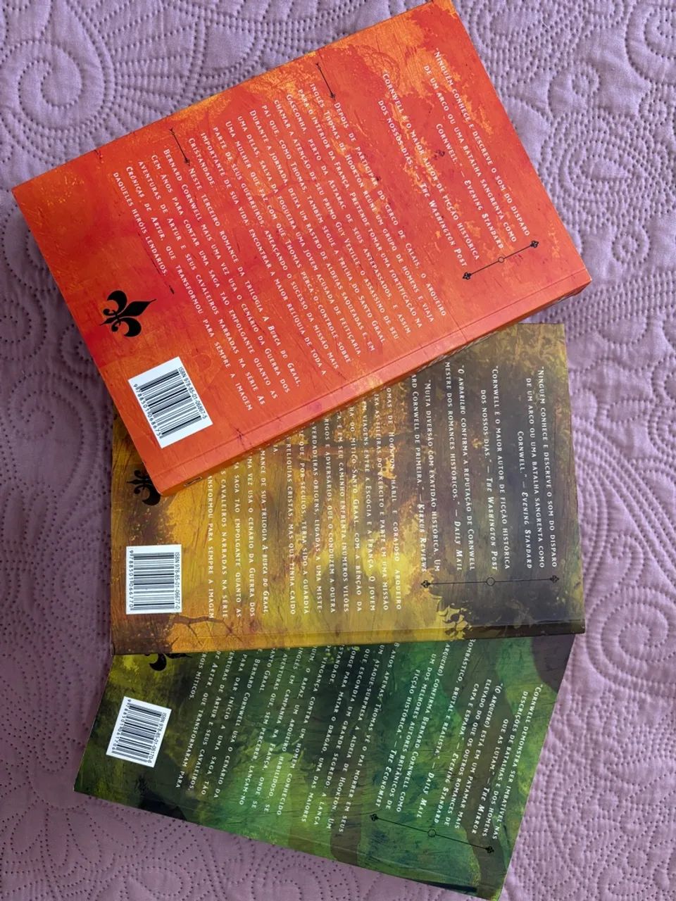 Trilogia A busca do Graal - Bernard Cornwell (Arqueiro, Andarilho e Herege) - Foto 3