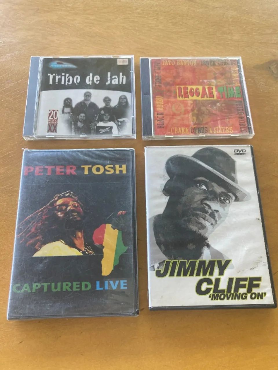 Reggae - Lote c/ 2 DVDS + 2 CDS