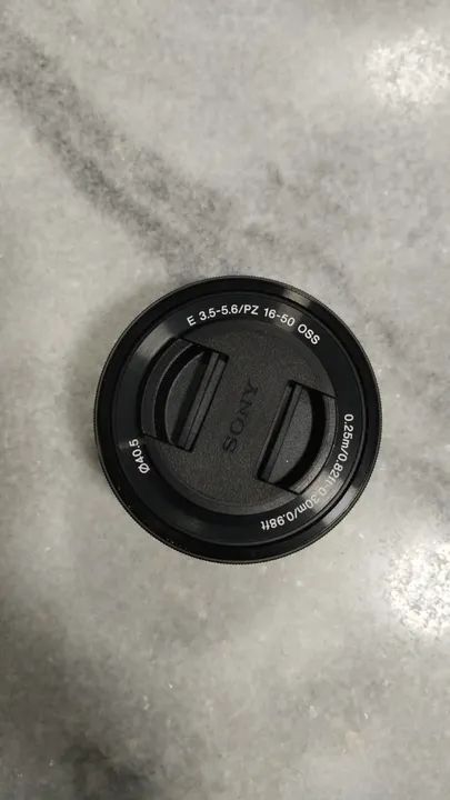 Lente do Kit Sony E 3.5-5.6/PZ 16-50 OSS - Novíssima - Apenas 1 Semana de Uso - Foto 3
