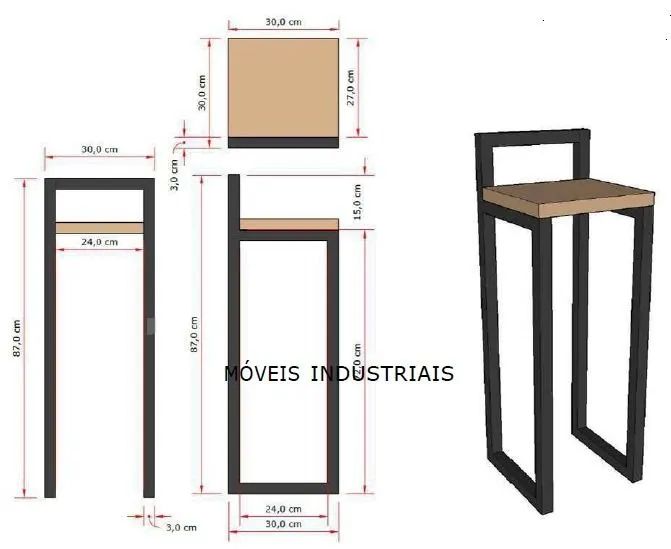 Móveis Estilo Industrial Sob Encomenda - MetalOnArte - Foto 5