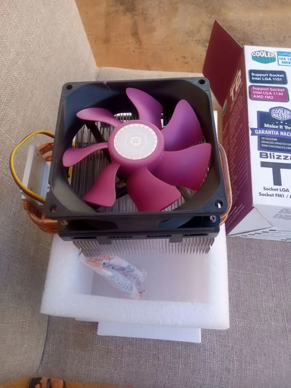 Cooler am4 cooler master - Foto 4