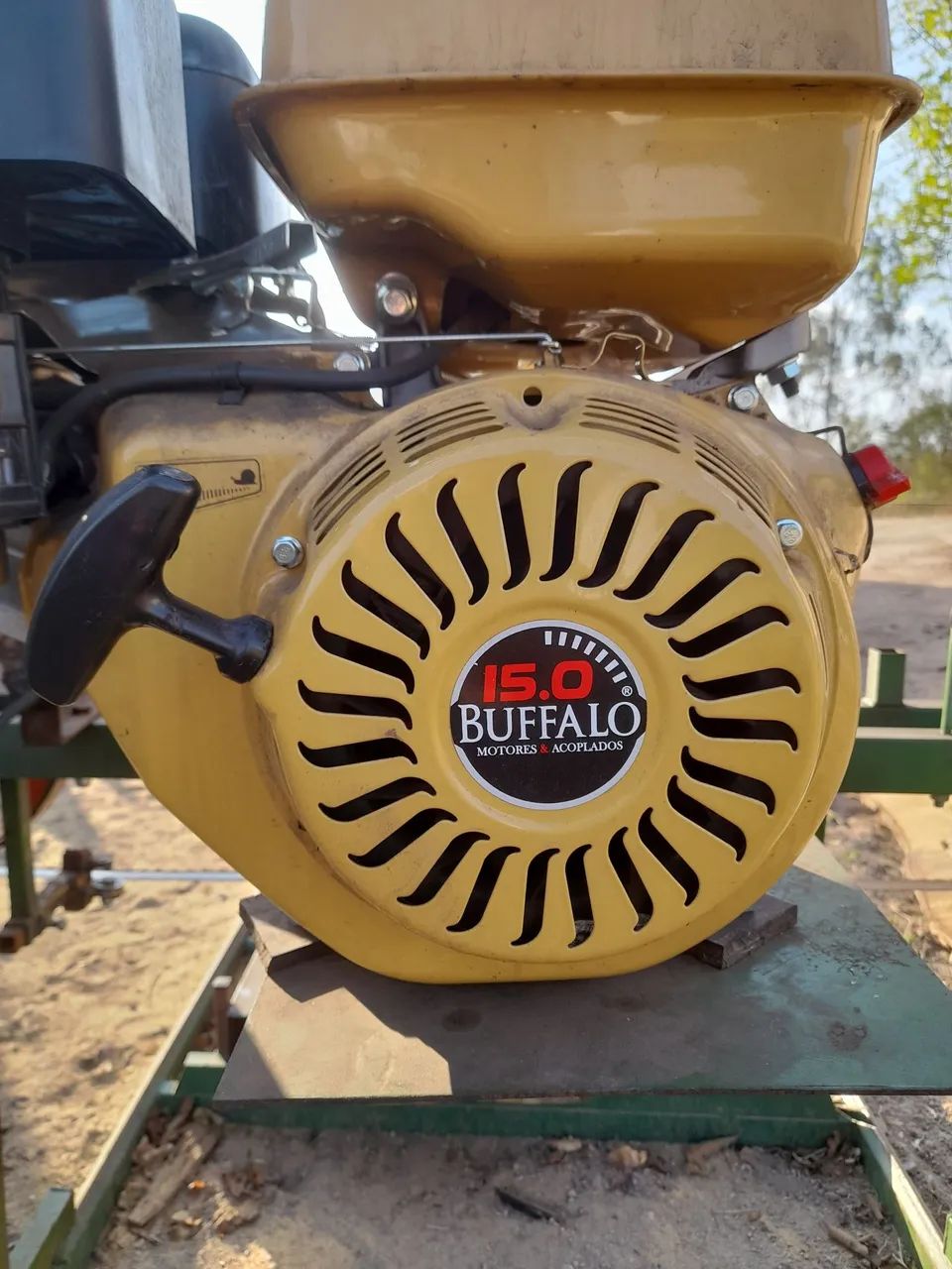 Serra Fita Horizontal para madeira Simples 6 metros com Motor de 15cv - Foto 2