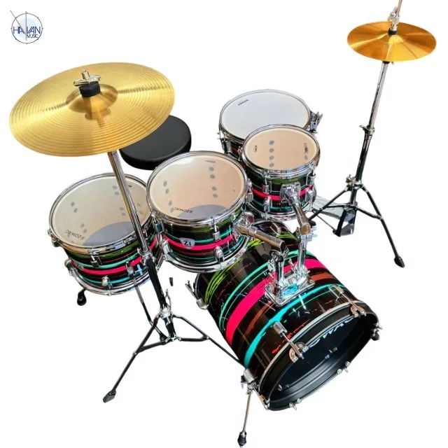 Bateria completa Zowag Z1 Poplar - Pratos, Banco, Ferragens