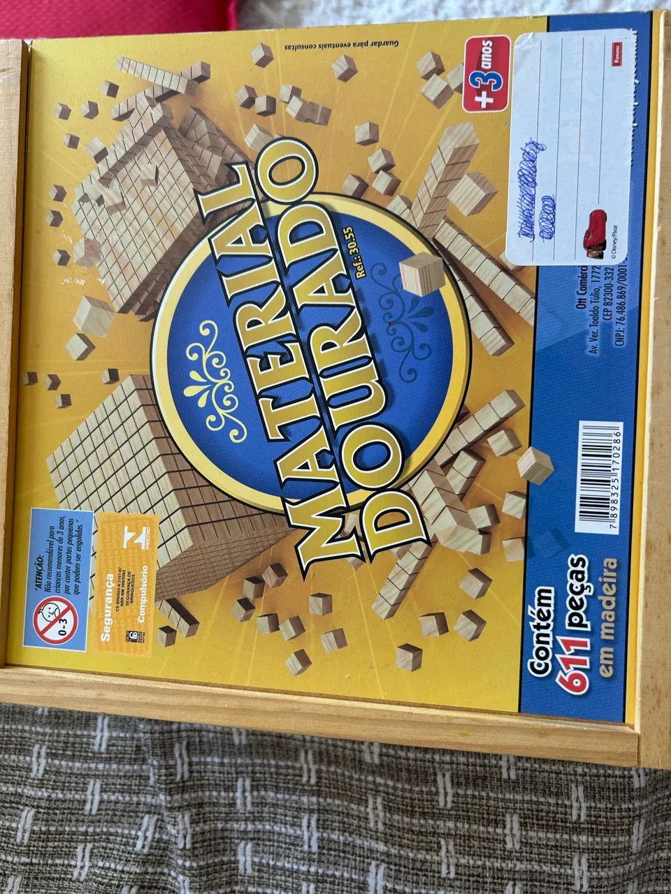 Material Dourado 611 peças 