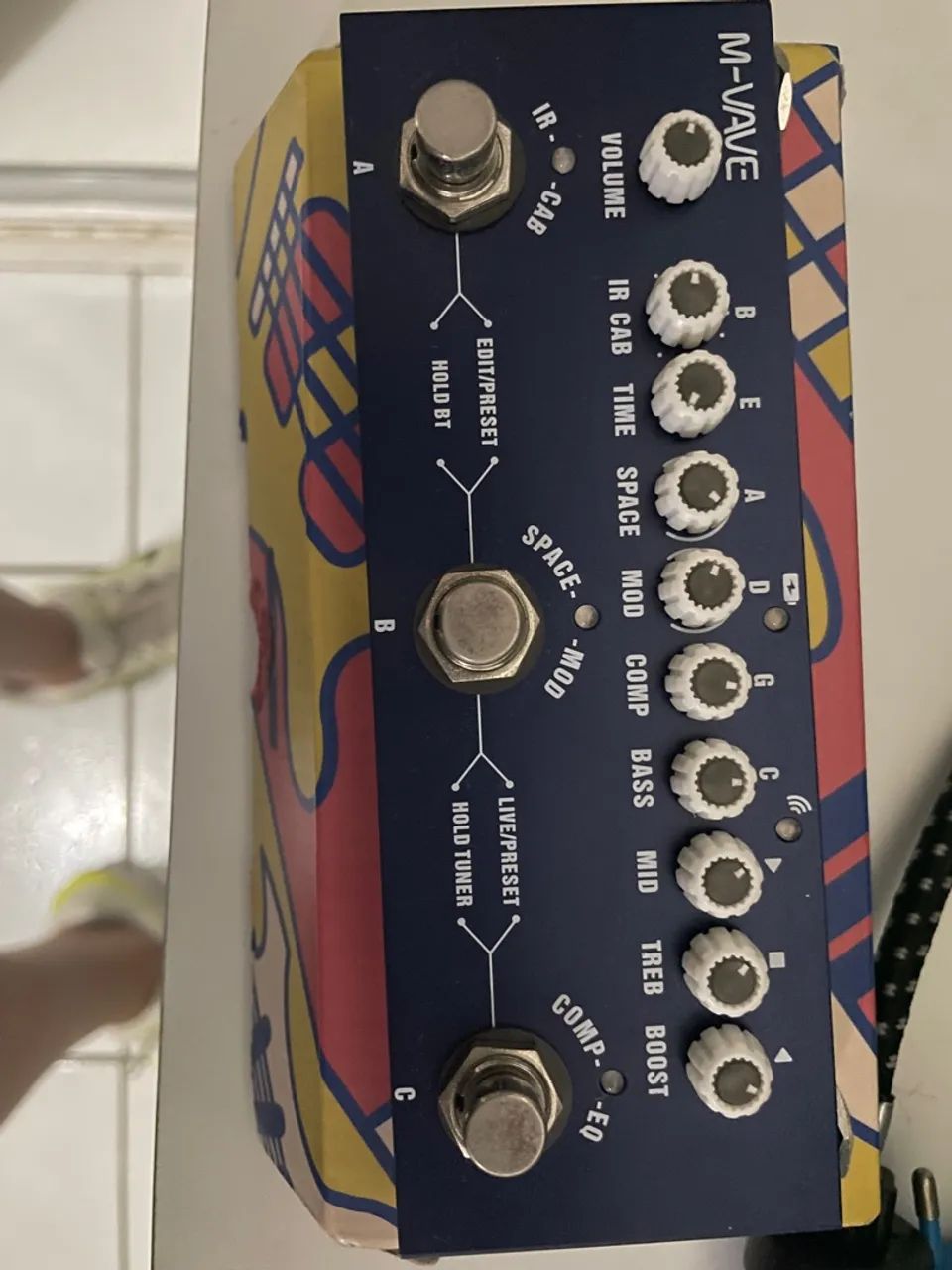 Multi-efeitos M-Wave para Baixo e Guitarra! - Foto 4