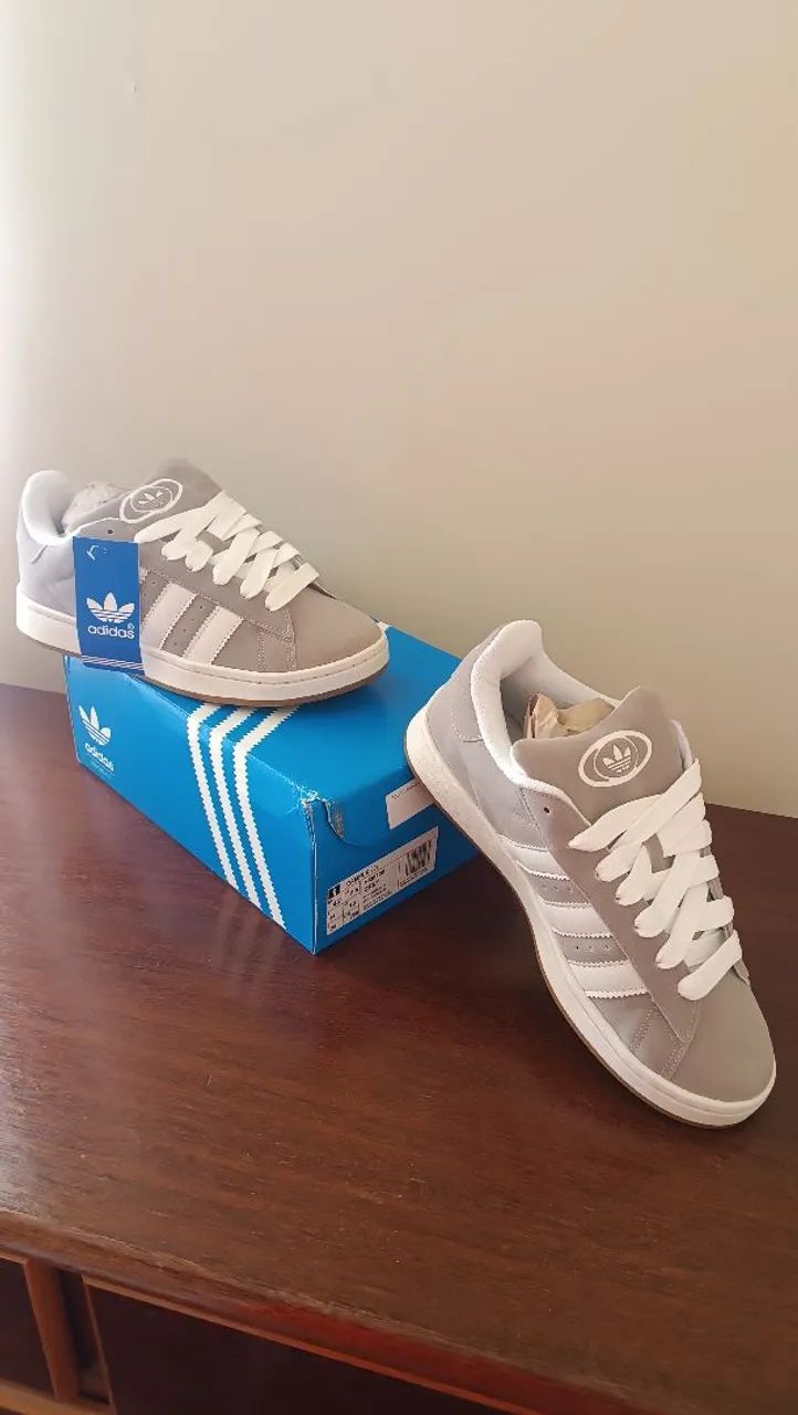 Adidas Campus Cinza - Novo - Foto 2