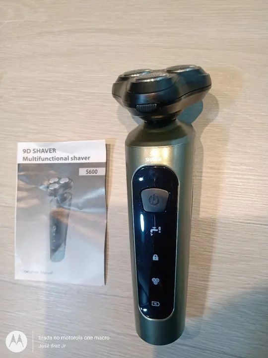 Barbeador Elétrico Recarregável  Razor Novo - Foto 3