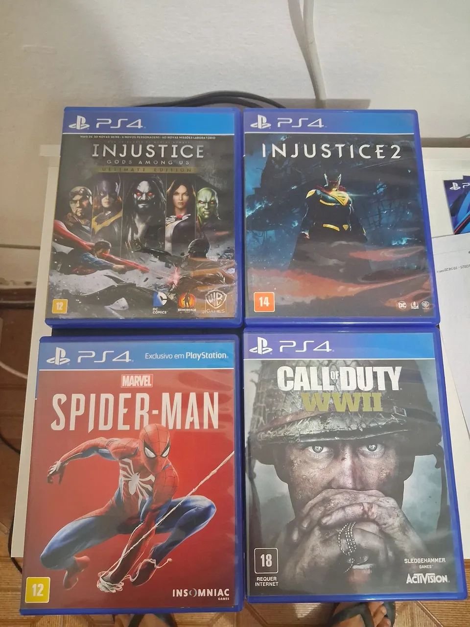Ps 4 Fat na caixa nunca foi aberto! + 10 Jogos originais  - Foto 5
