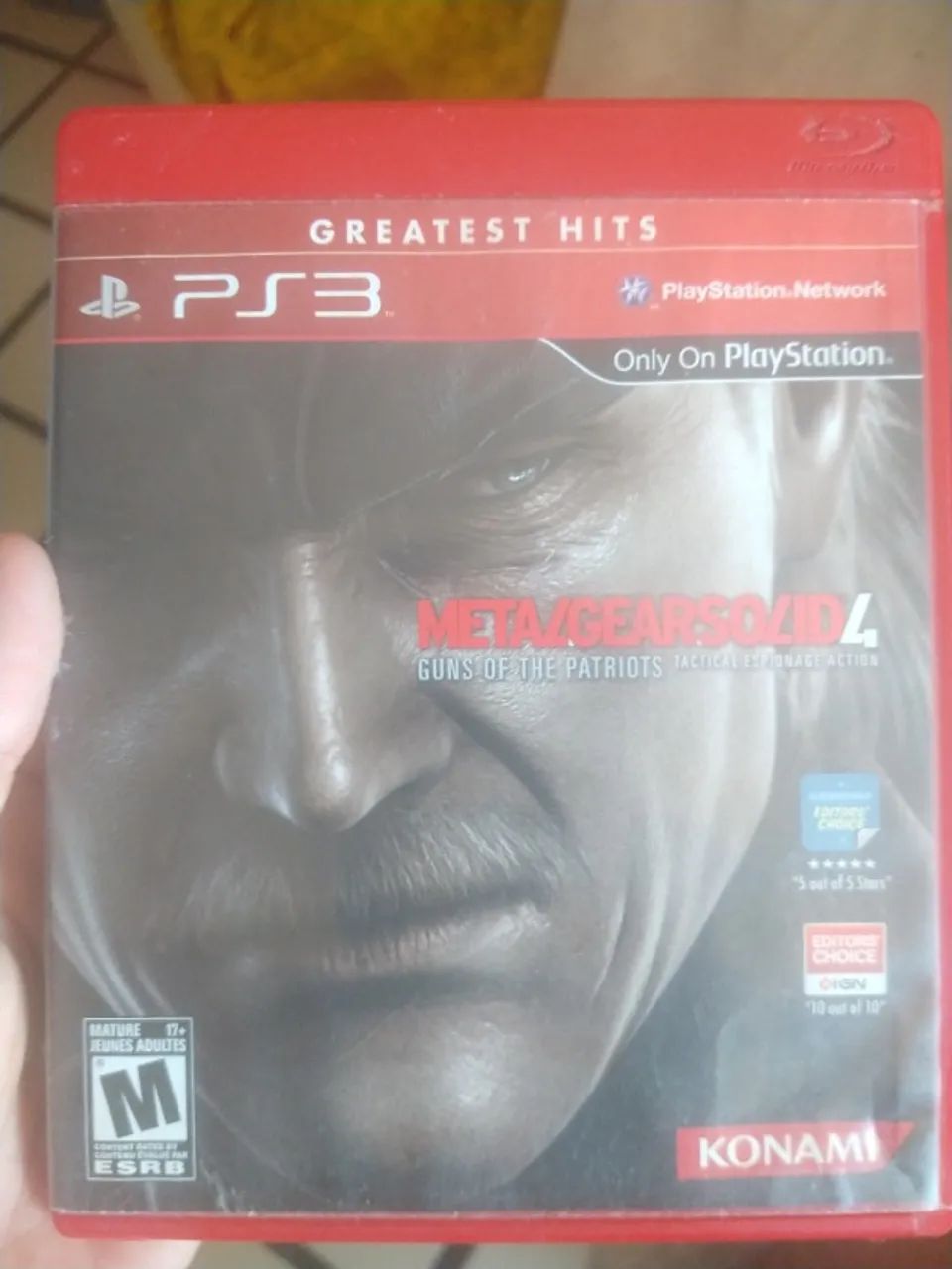 Metal gear 4 PS3 