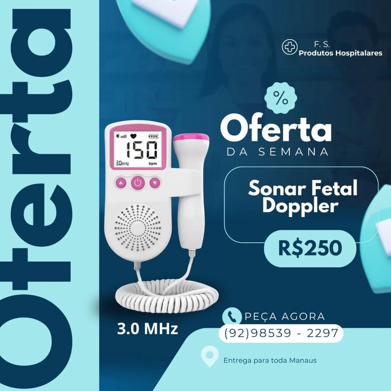 Sonar Fetal Doppler ( Novo)