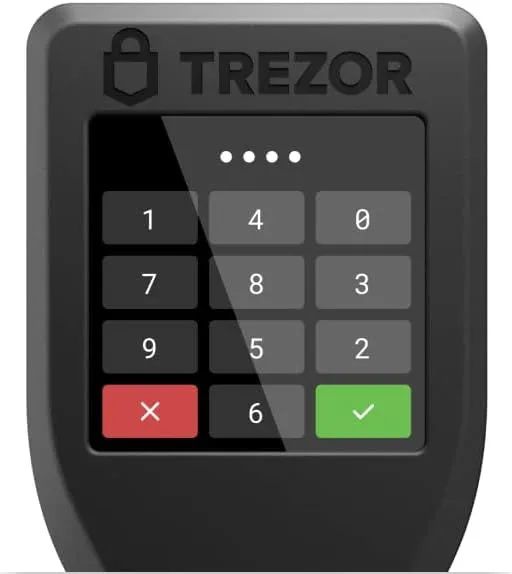Trezor Model T - Hardware Wallet - NOVA/LACRADA !NOVA/ - Foto 4