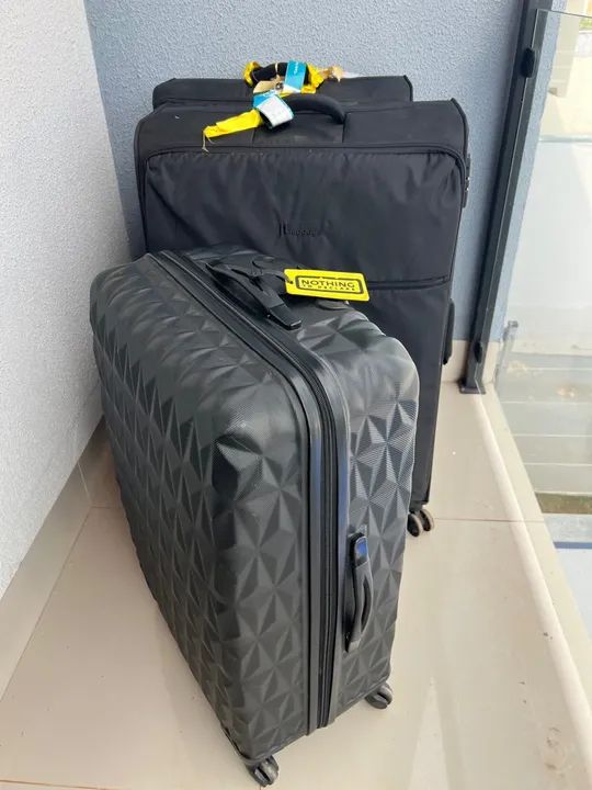 Conjunto de Malas de Viagem - Preta