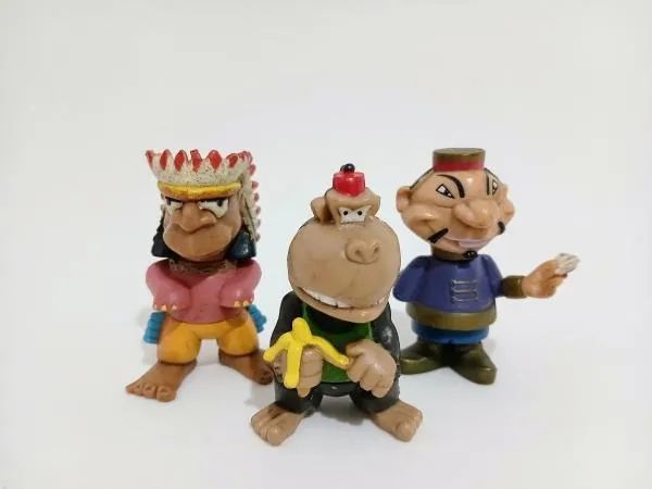 Lote Raras  Miniaturas Circo Mix dos Anos 90 Conservado - Medindo 6cm cada  - Foto 3