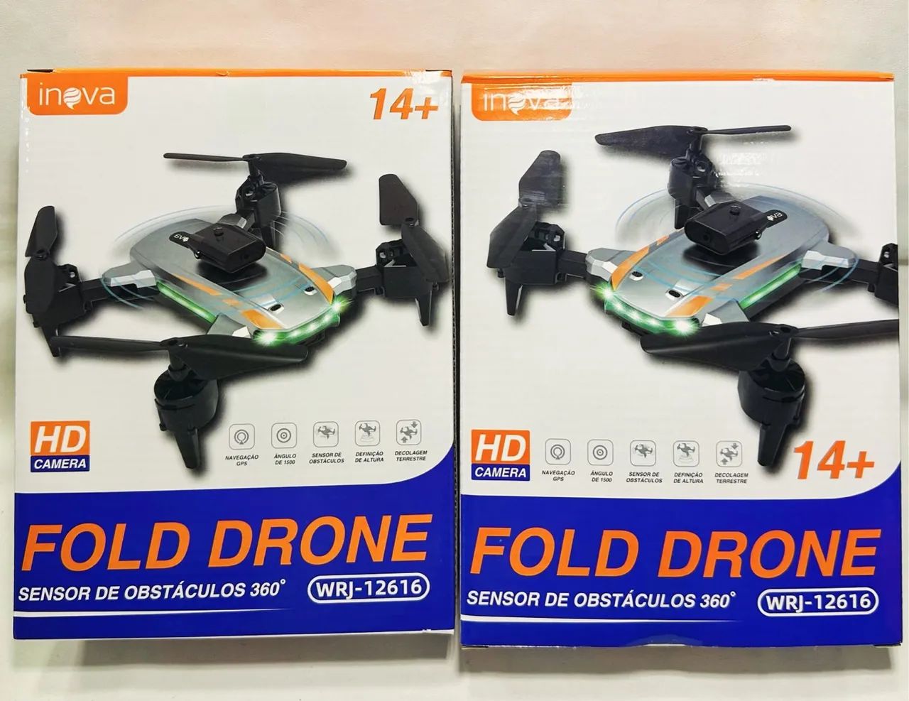 Drone com Sensor de Obstáculos 360° e Câmera HD