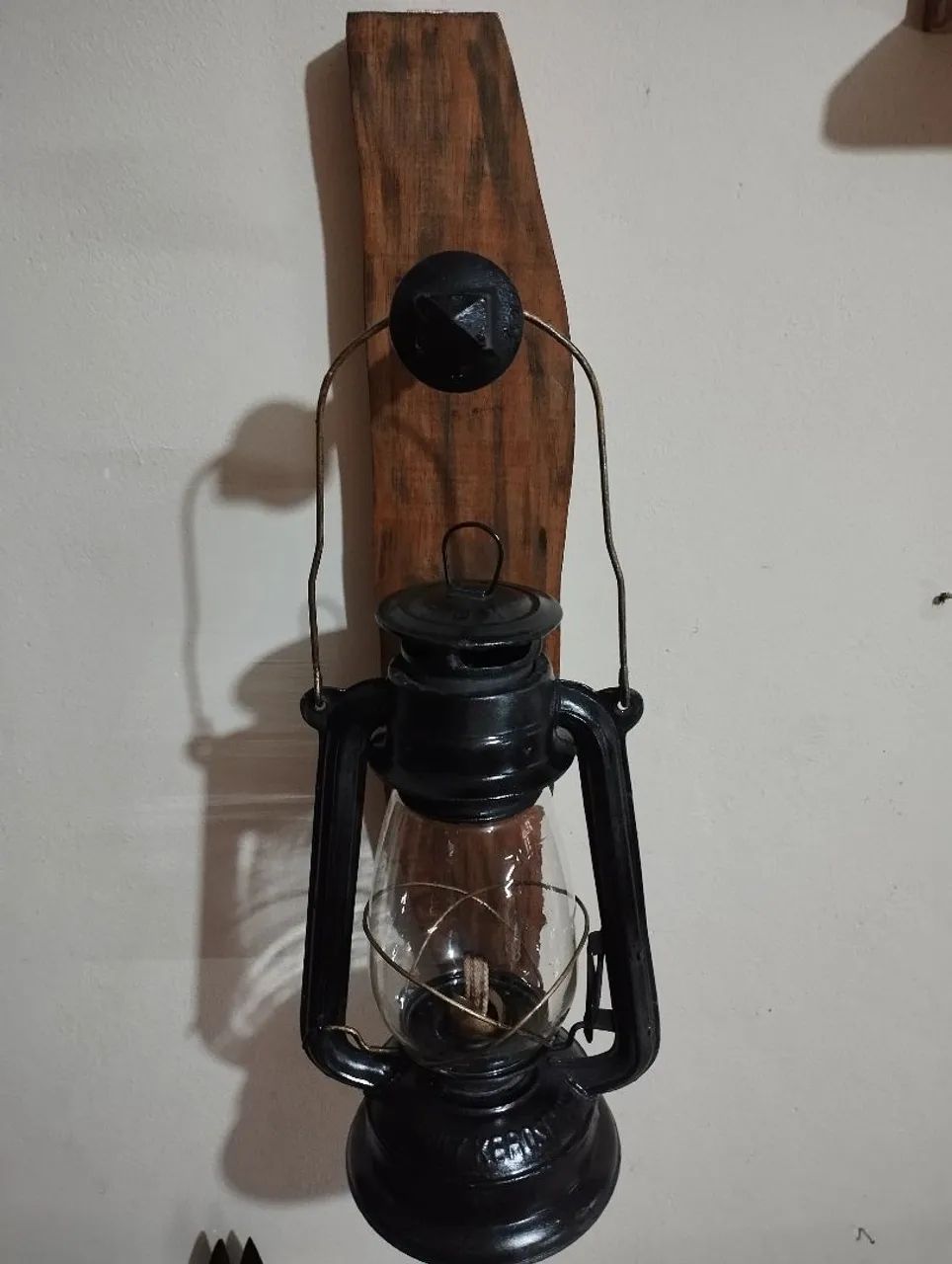 Luminária Rústica de Parede - Estilo Vintage - Foto 6