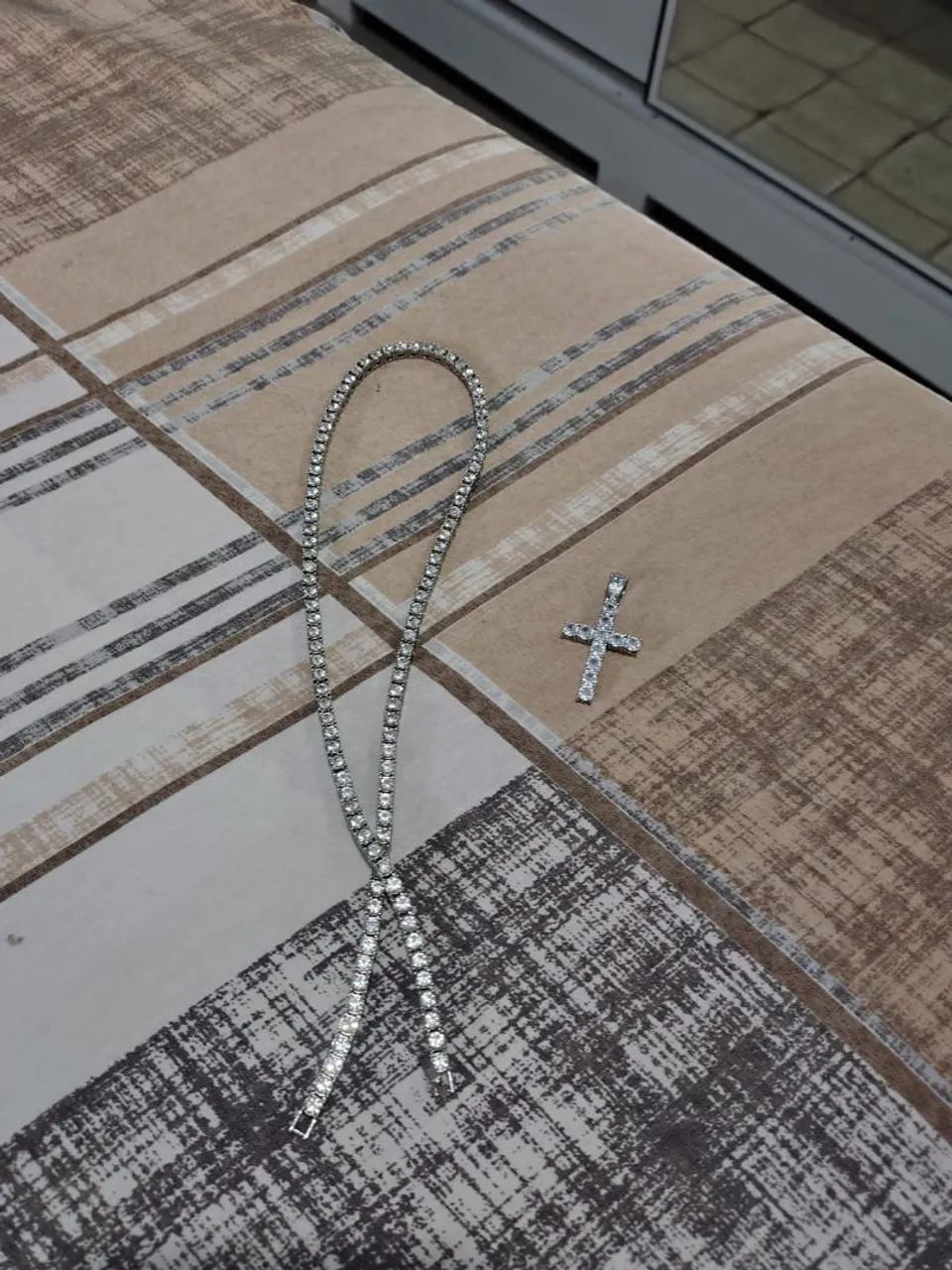 corrente cravejada  - Foto 2