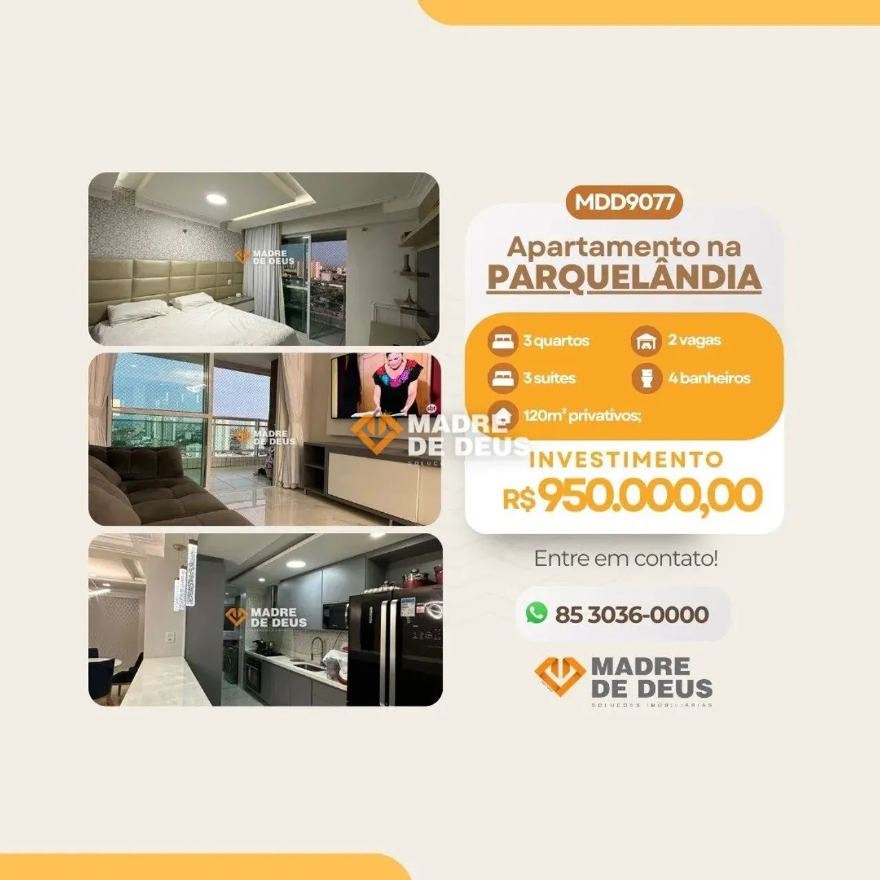 Excelente oportunidade de moradia! Maravilhoso apartamento no bairro Parquelândia.