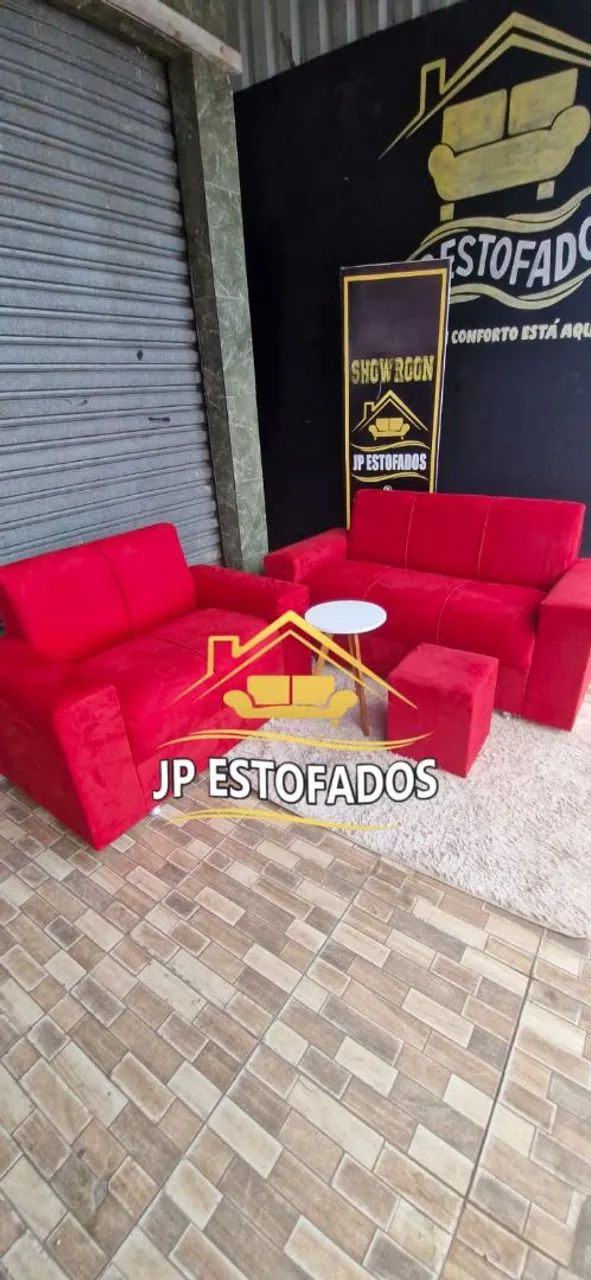 JOGO DE SOFÁ 2 E 3 LUGARES ENTREGA GRÁTIS  - Foto 3