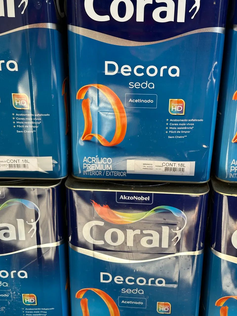 tinta lavável acetinada  - Foto 2