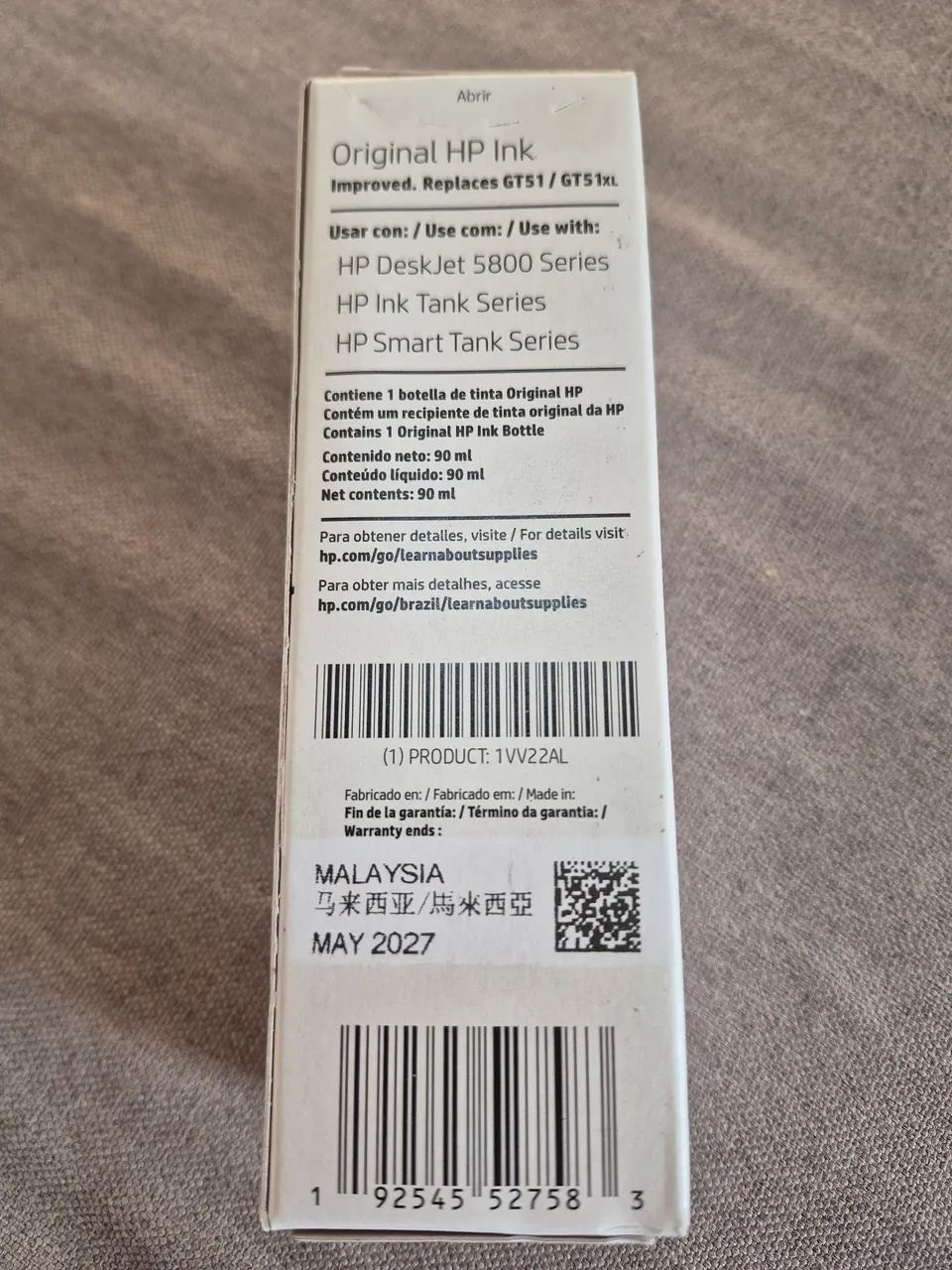 Tinta impressora HP GT53 - Foto 2