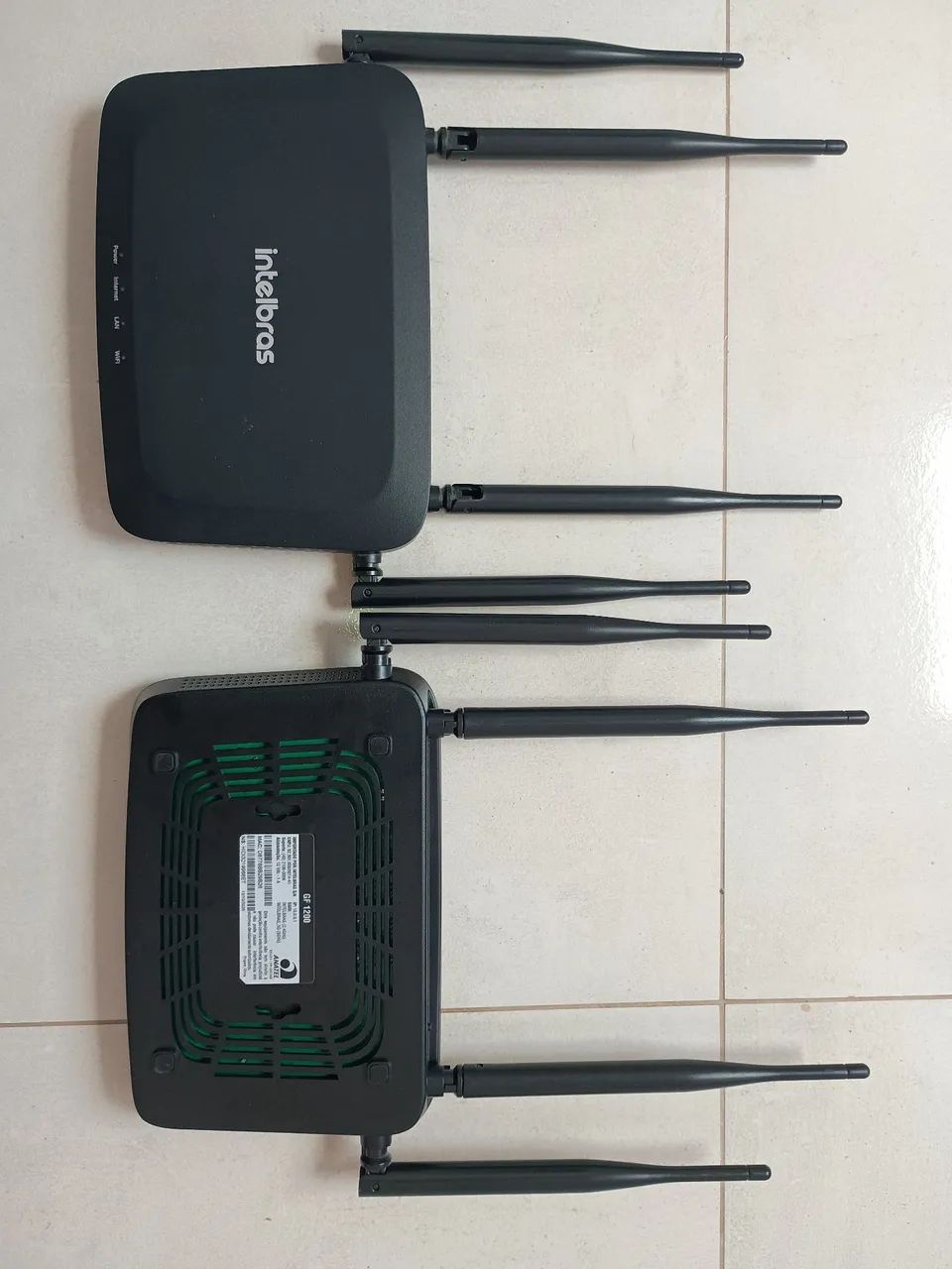 2 Roteadores Intelbras GF1200 com Wi-Fi Mesh - Foto 2