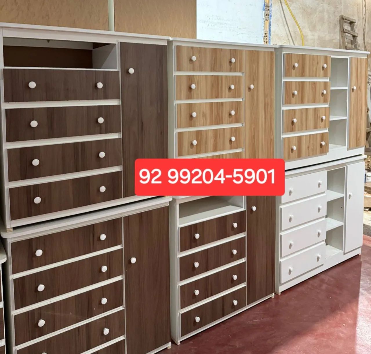 Cômoda Sapateira 4 ou 5 gavetas disponíveis 
