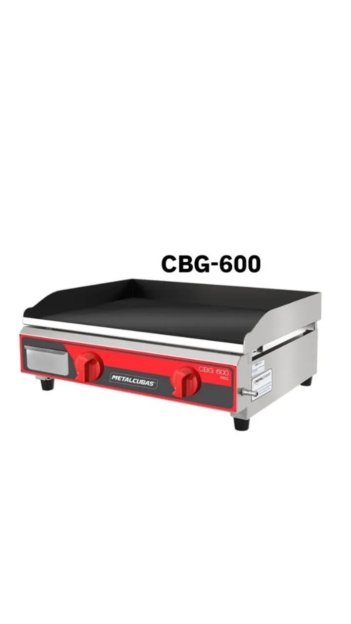 Chapa Industrial Metalcubas CBG-600 Pro