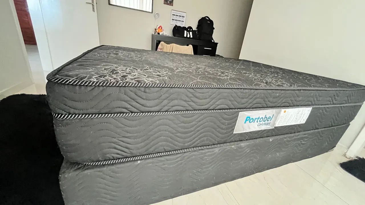 Cama e base Box casal Portobel - Foto 4