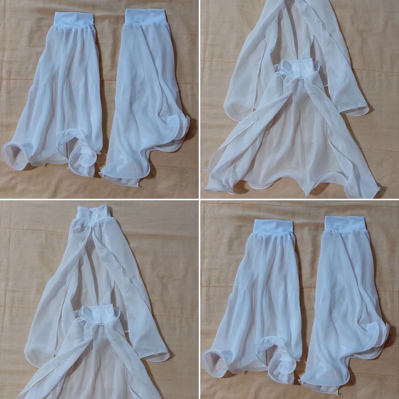 Traje Dança do Ventre - Cor Branco - Foto 4