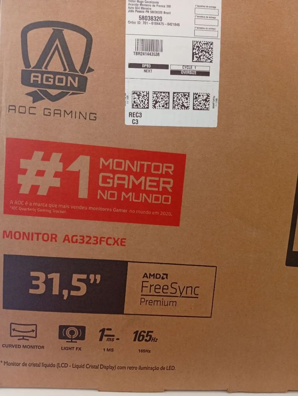 Monitor Gamer AOC Agon 31.5" - Foto 2