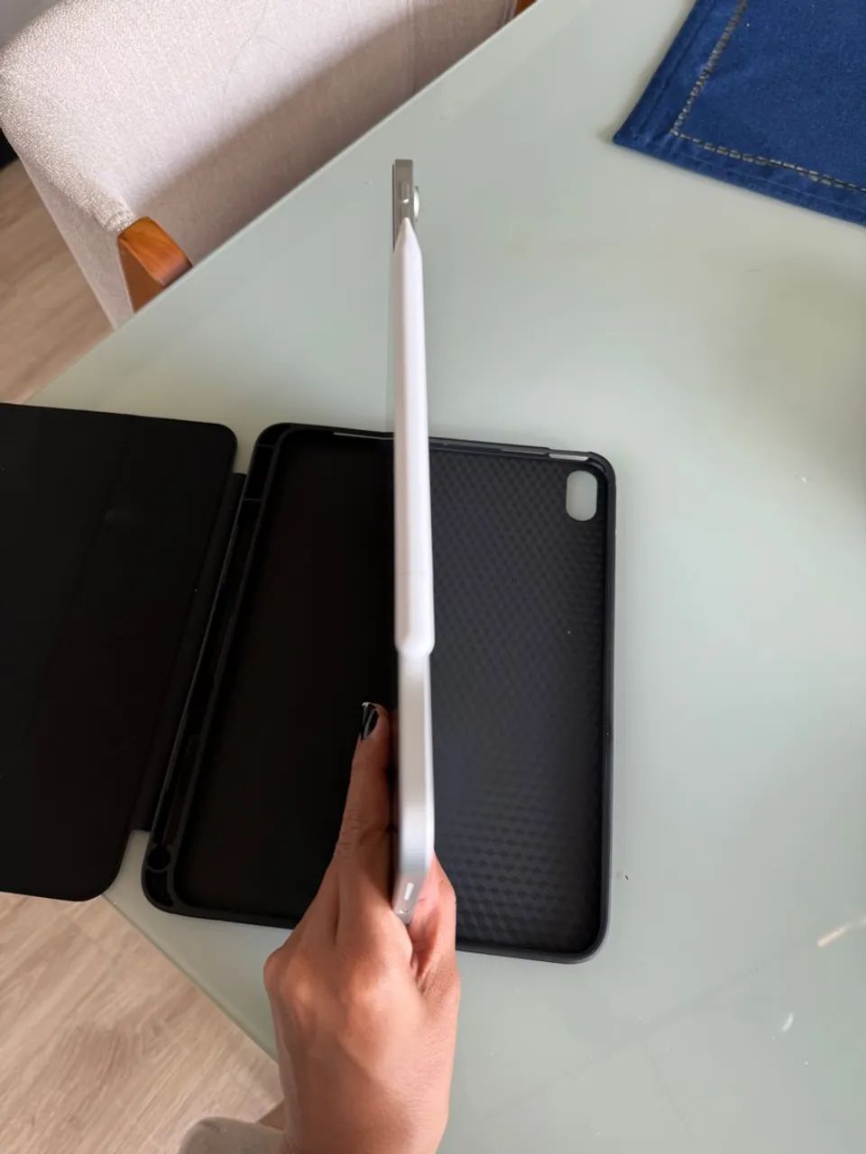 iPad 11 128gb com Apple Pencil original 3 meses de uso  - Foto 2