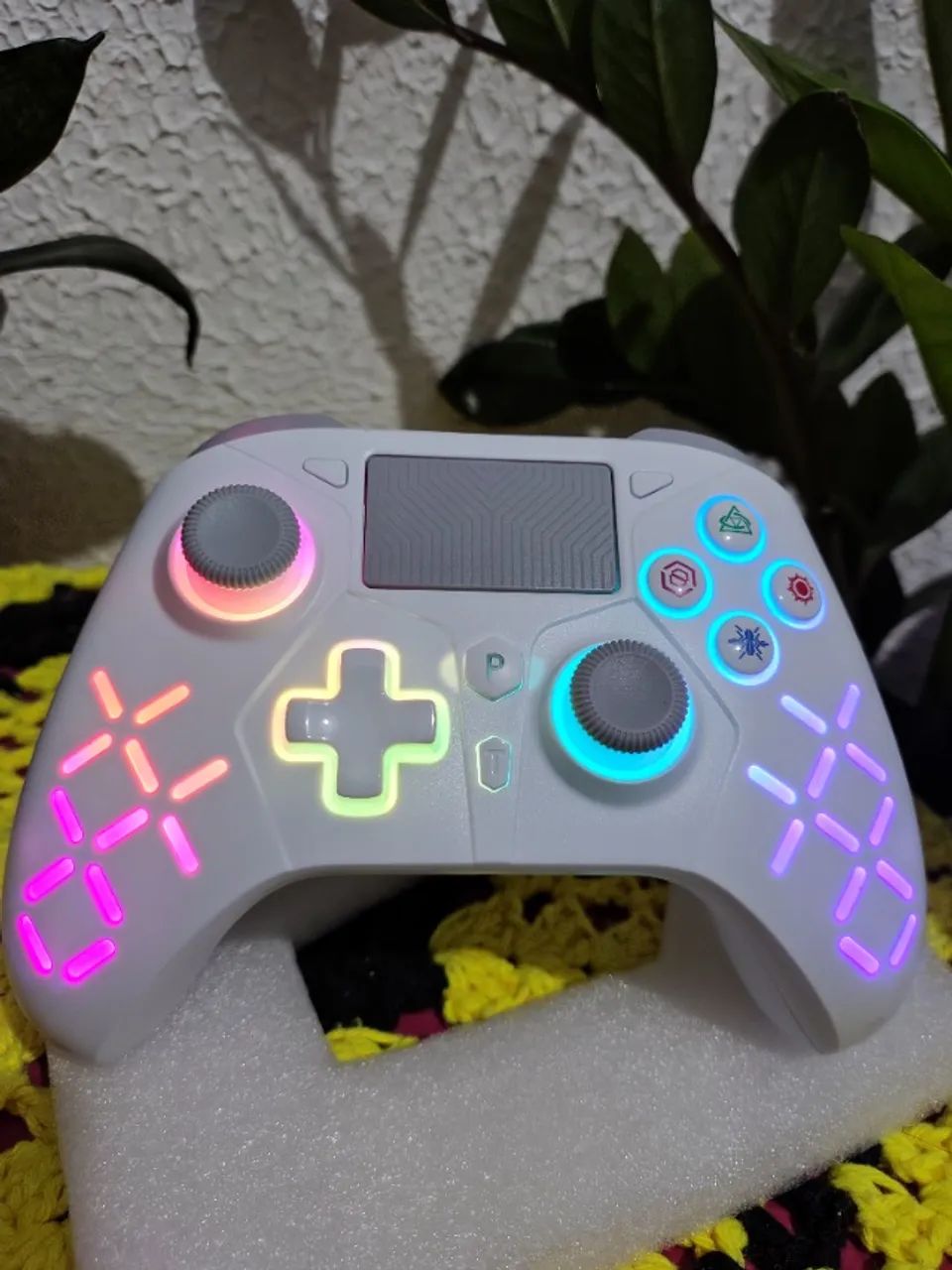 Gamepad sem fio para switch/steam/ps4/ps3/apple/android/windows bluetooth