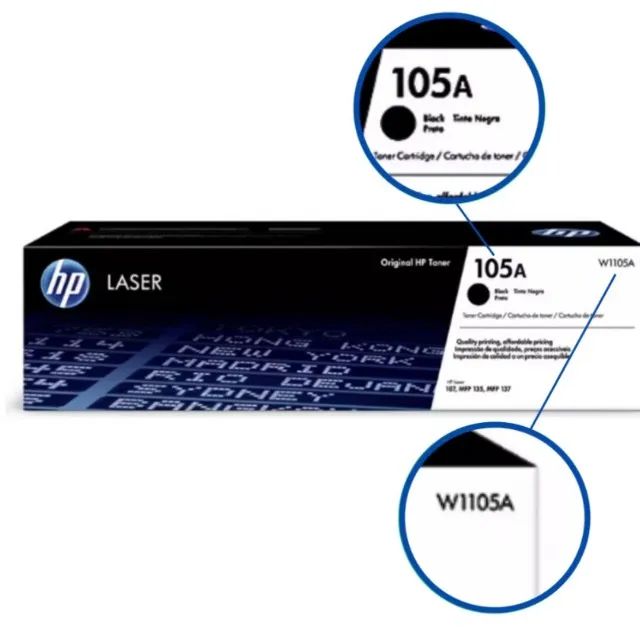 CARTUCHO DE TONER HP W1105A ORIGINAL - 105A