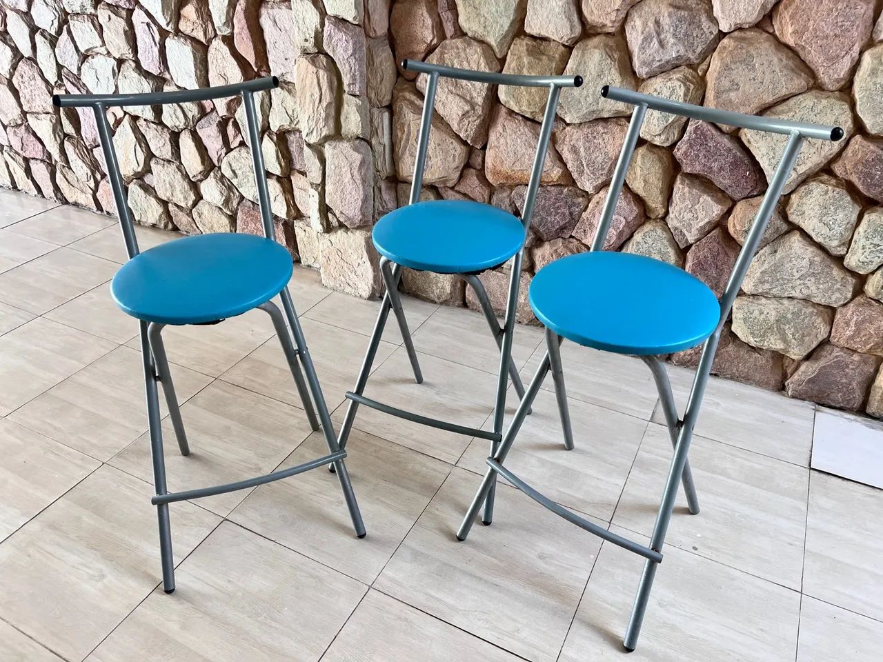 Folding Stool Normal Iron Long Stool Stool For Dulton LTD Sasamoto