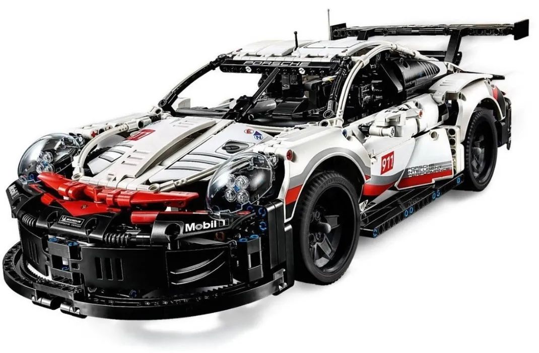 Blocos de montar LegoTechnic porshe 911 RS  1580 peças - Foto 2