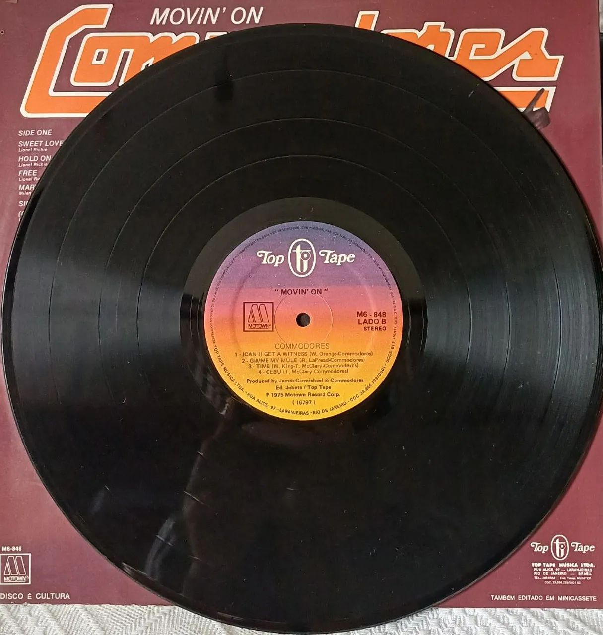 Lp / Vinil: Commodores "Movin' on" - Foto 4