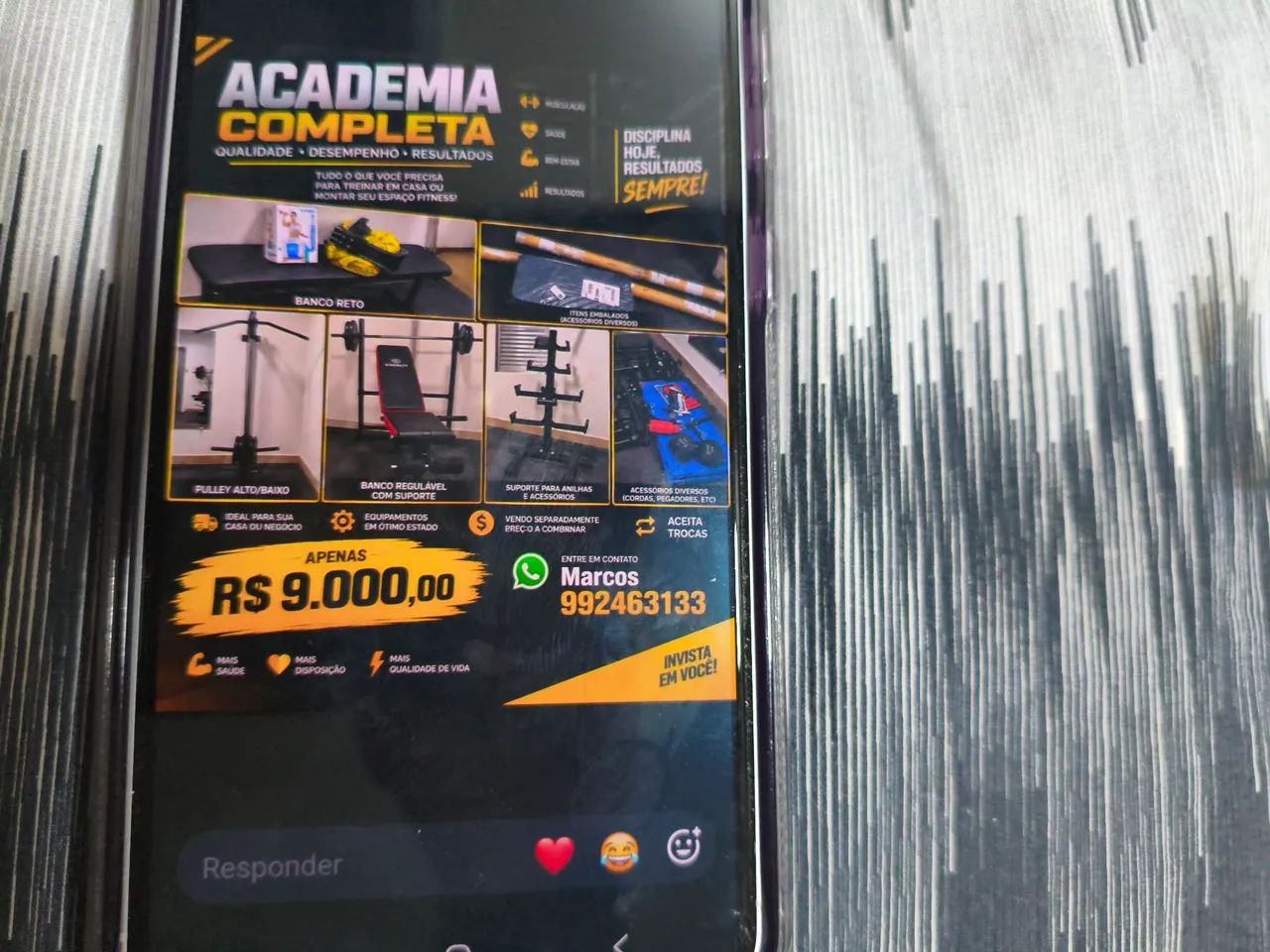Academia caseira